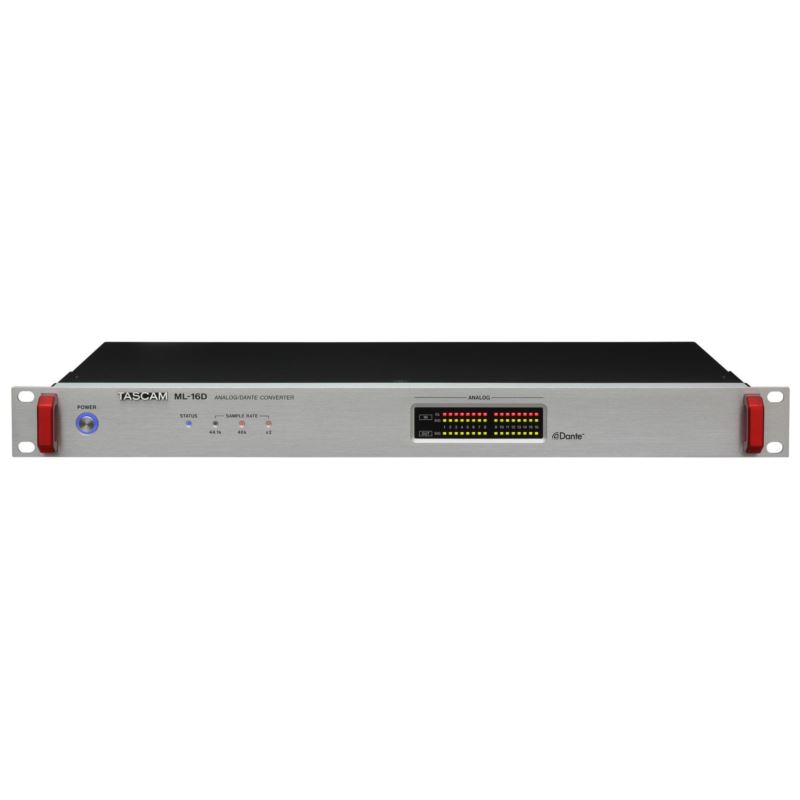 Tascam ML-16D konwerter analog/Dante 16-kanałowy